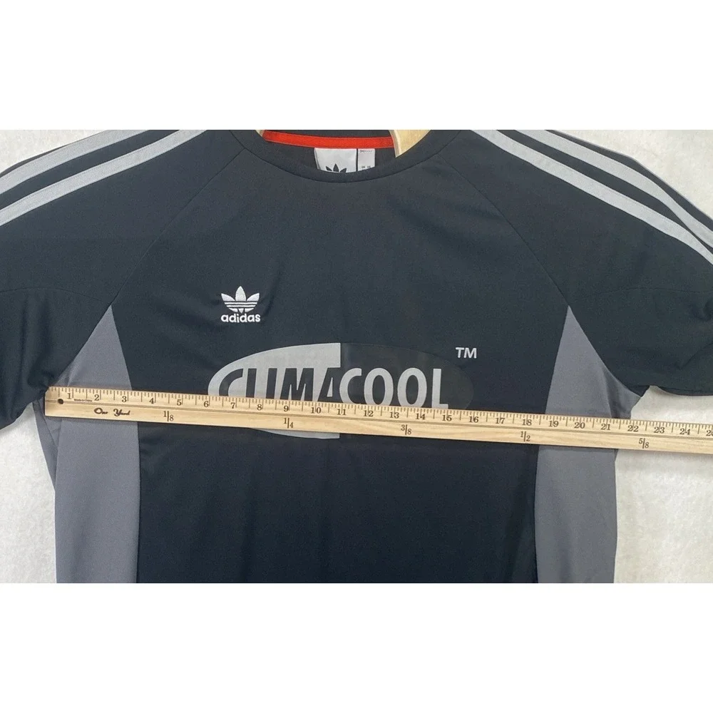 Adidas MEN'S CLIMACOOL JERSEY T-SHIRT TOP 00S BLACK Size Medium C125